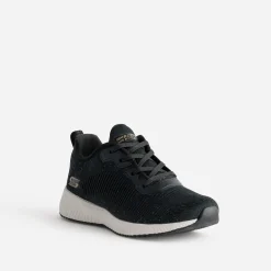 Skechers Baskets^Tennis e mesh pailleté NOIR