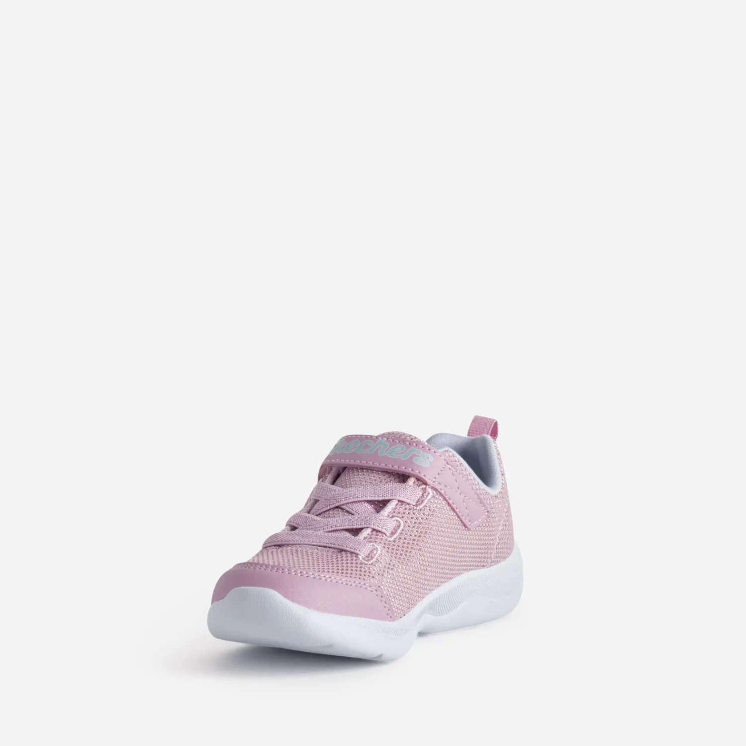 Skechers Baskets^Tennis mesh pailleté ROSE