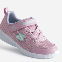 Skechers Baskets^Tennis mesh pailleté ROSE