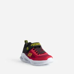 Skechers Chaussures De Sport|Baskets^Tennis et noire clignotante ROUGE