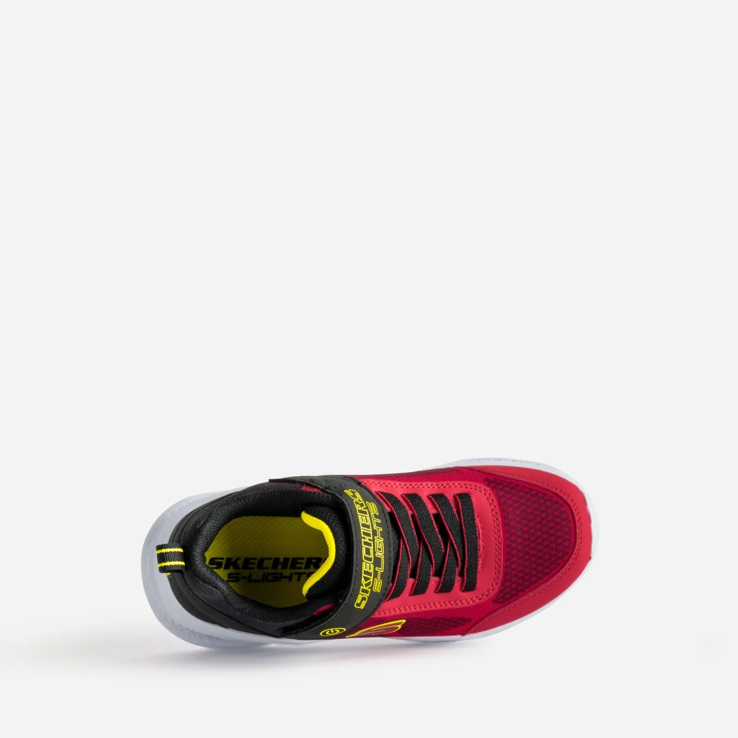 Skechers Chaussures De Sport|Baskets^Tennis et noire clignotante ROUGE