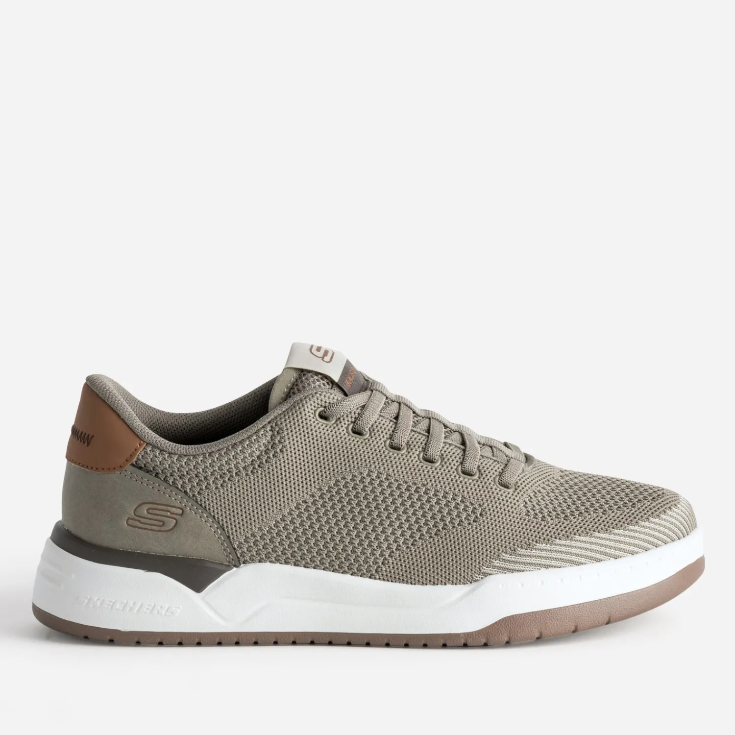 Skechers Baskets/Tennis^Tennis en mesh tricoté TAUPE