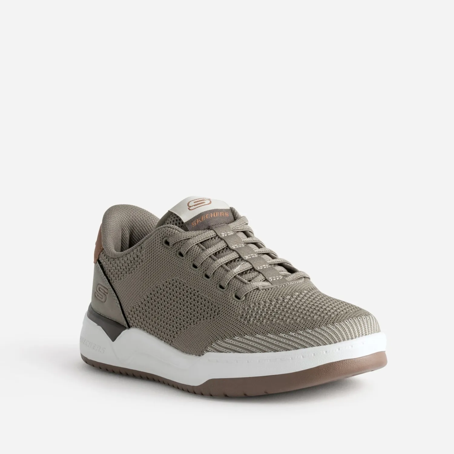 Skechers Baskets/Tennis^Tennis en mesh tricoté TAUPE