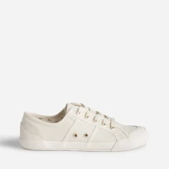 Tbs Baskets^Tennis chiné en toile BEIGE