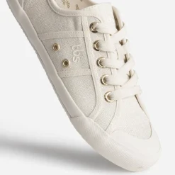 Tbs Baskets^Tennis chiné en toile BEIGE