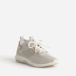 Tbs Baskets^Tennis effet tricoté BEIGE