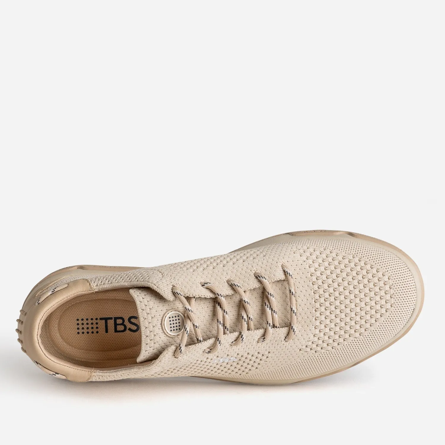 Tbs Toiles^Tennis en mesh BEIGE