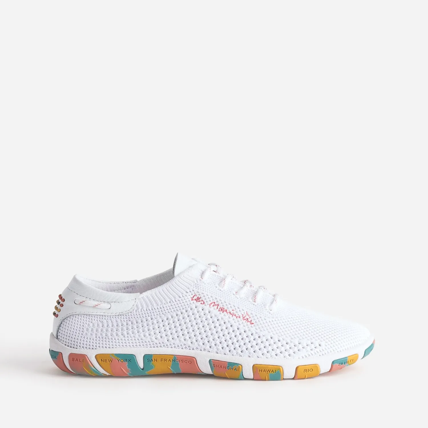 Tbs Baskets^Tennis he en mesh semelle camouflage BLANC