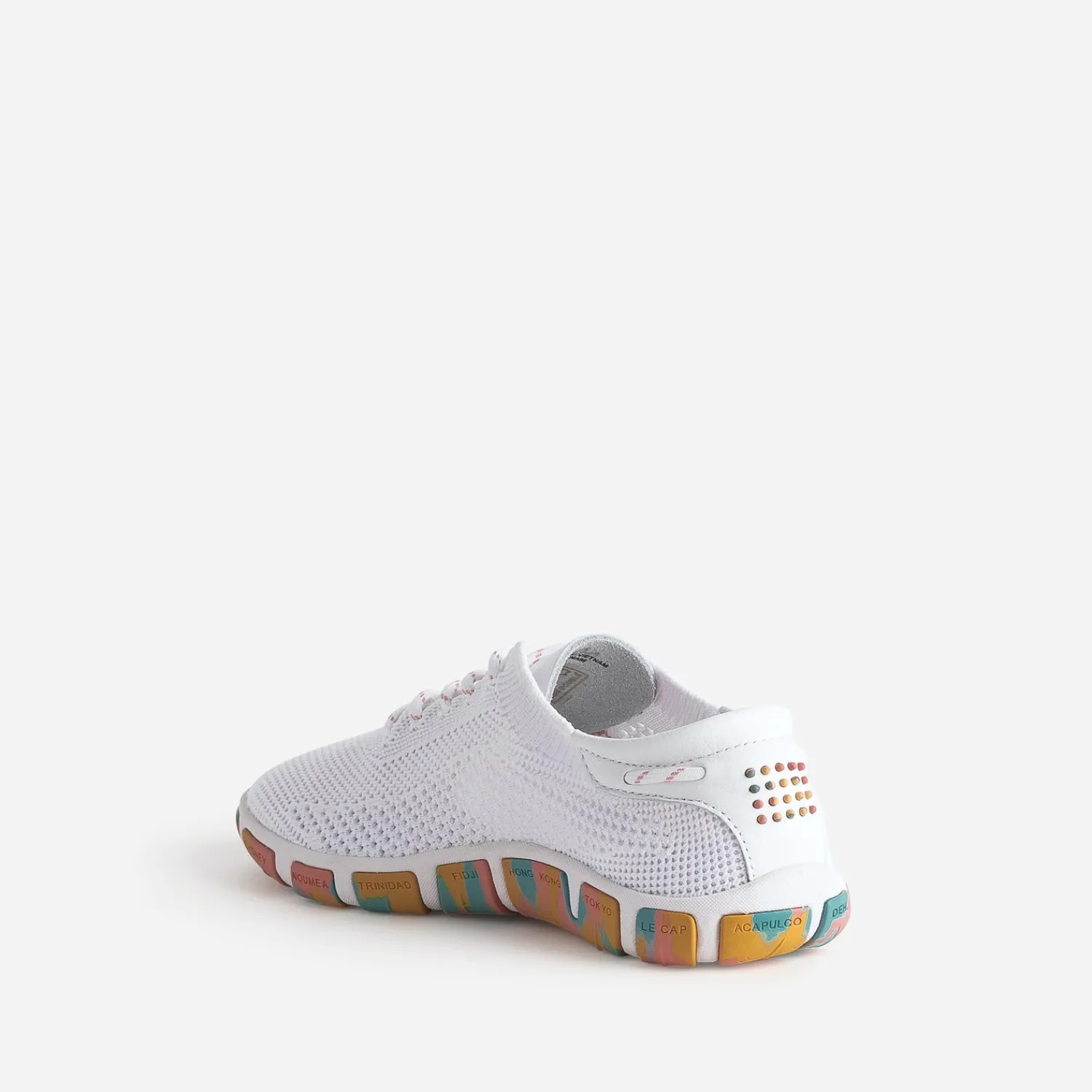 Tbs Baskets^Tennis he en mesh semelle camouflage BLANC