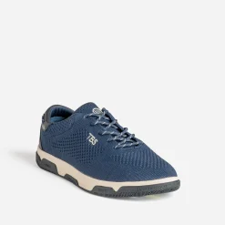Tbs Toiles^Tennis bleu en mesh MARINE
