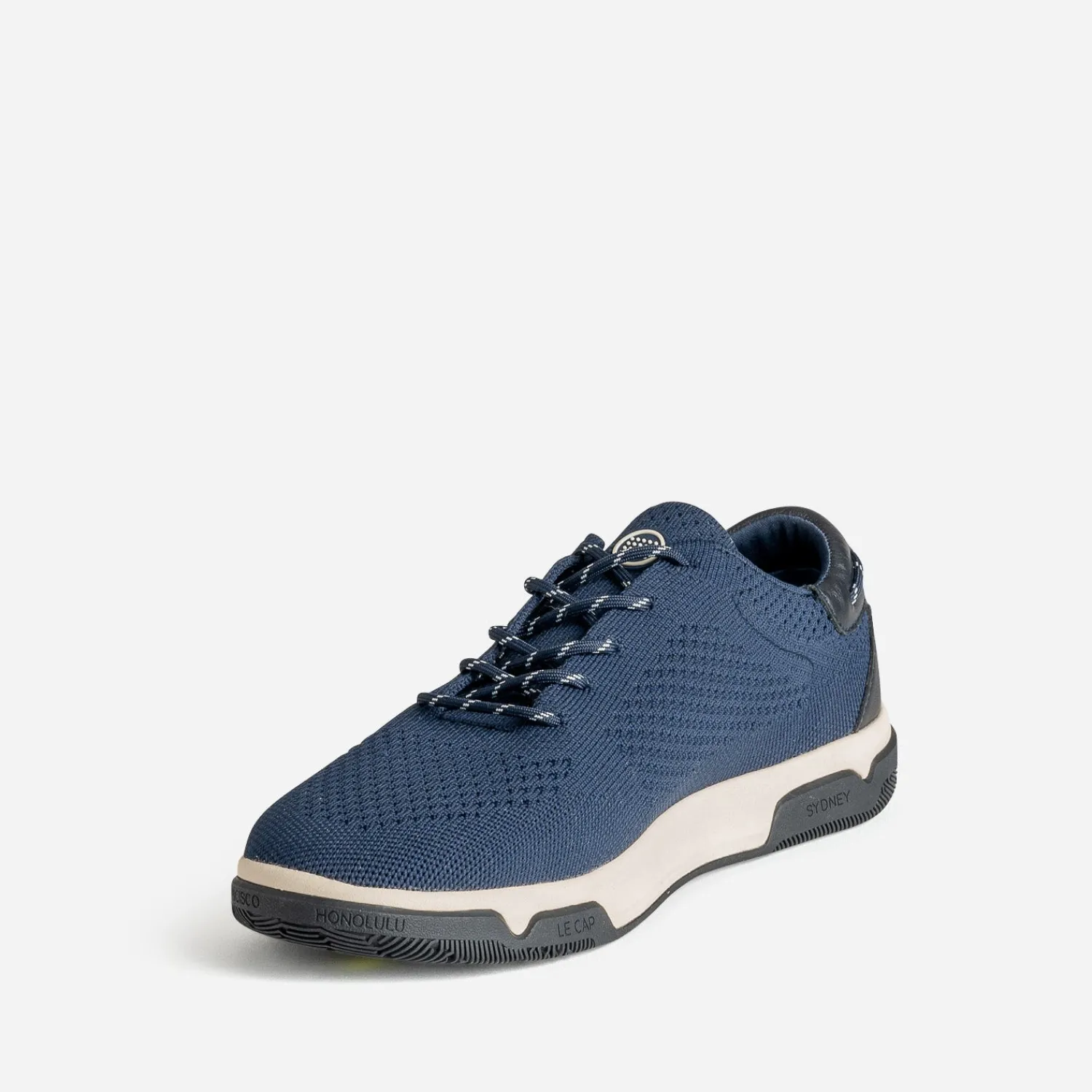 Tbs Toiles^Tennis bleu en mesh MARINE