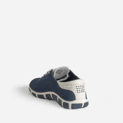 Tbs Baskets^Tennis bleu en mesh MARINE