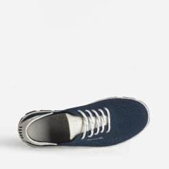 Tbs Baskets^Tennis bleu en mesh MARINE