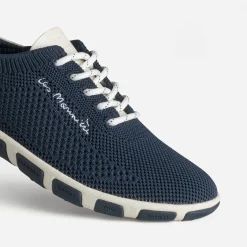 Tbs Baskets^Tennis bleu en mesh MARINE
