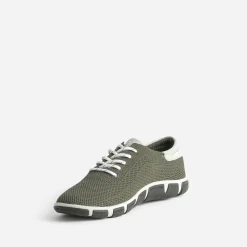 Tbs Baskets^Tennis bordeaux en mesh KAKI