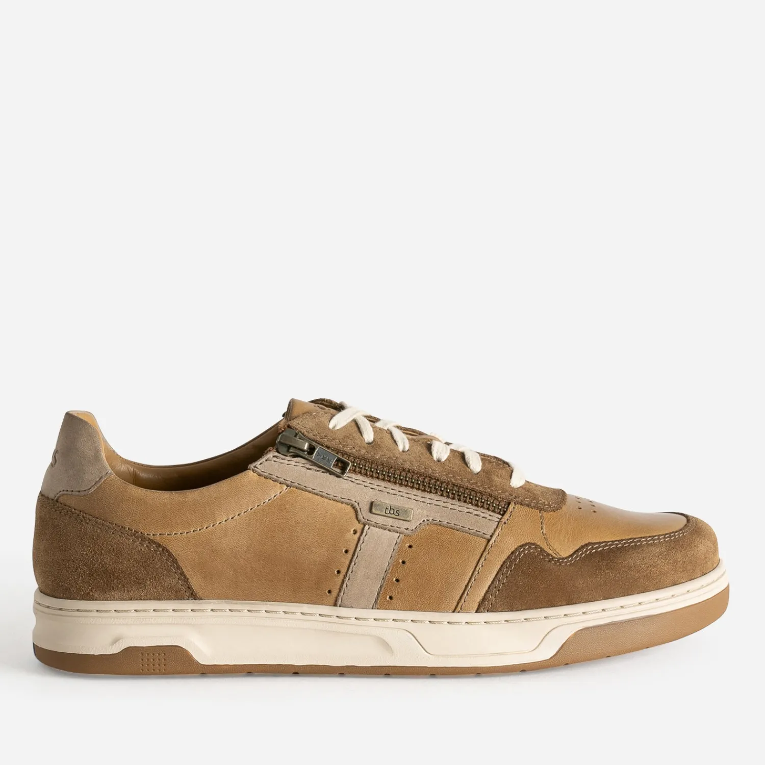 Tbs Baskets/Tennis^Tennis en cuir CAMEL