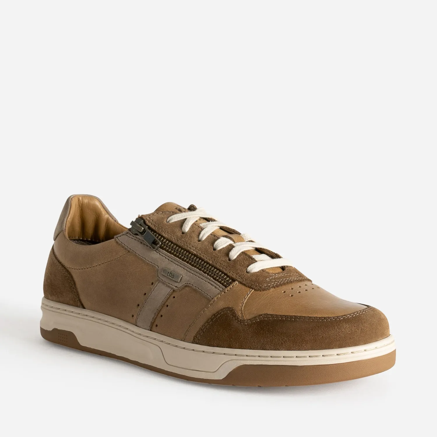 Tbs Baskets/Tennis^Tennis en cuir CAMEL