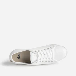 Tbs Baskets^Tennis cuir BLANC