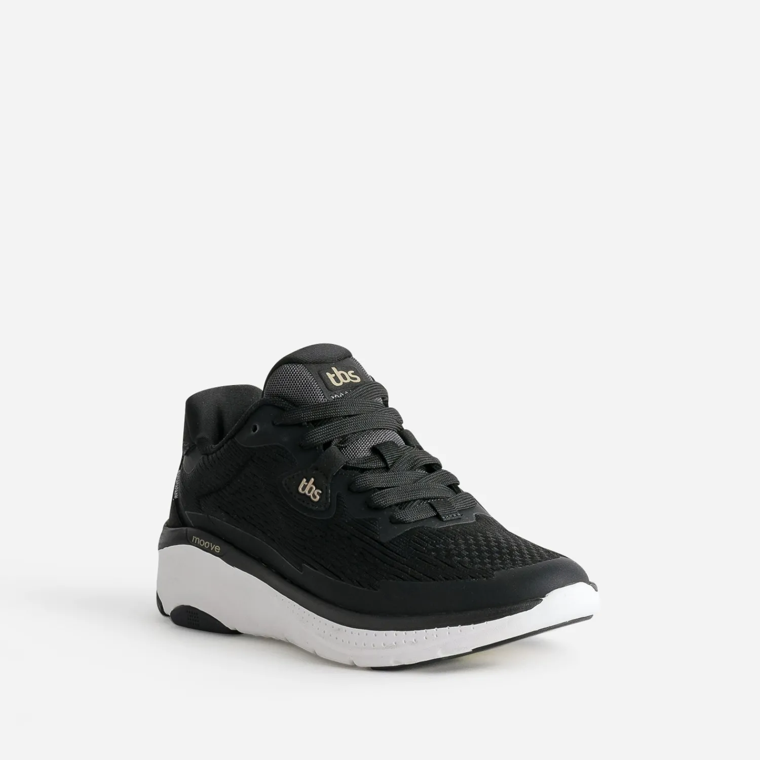 Tbs Baskets^Tennis e bi-matière NOIR