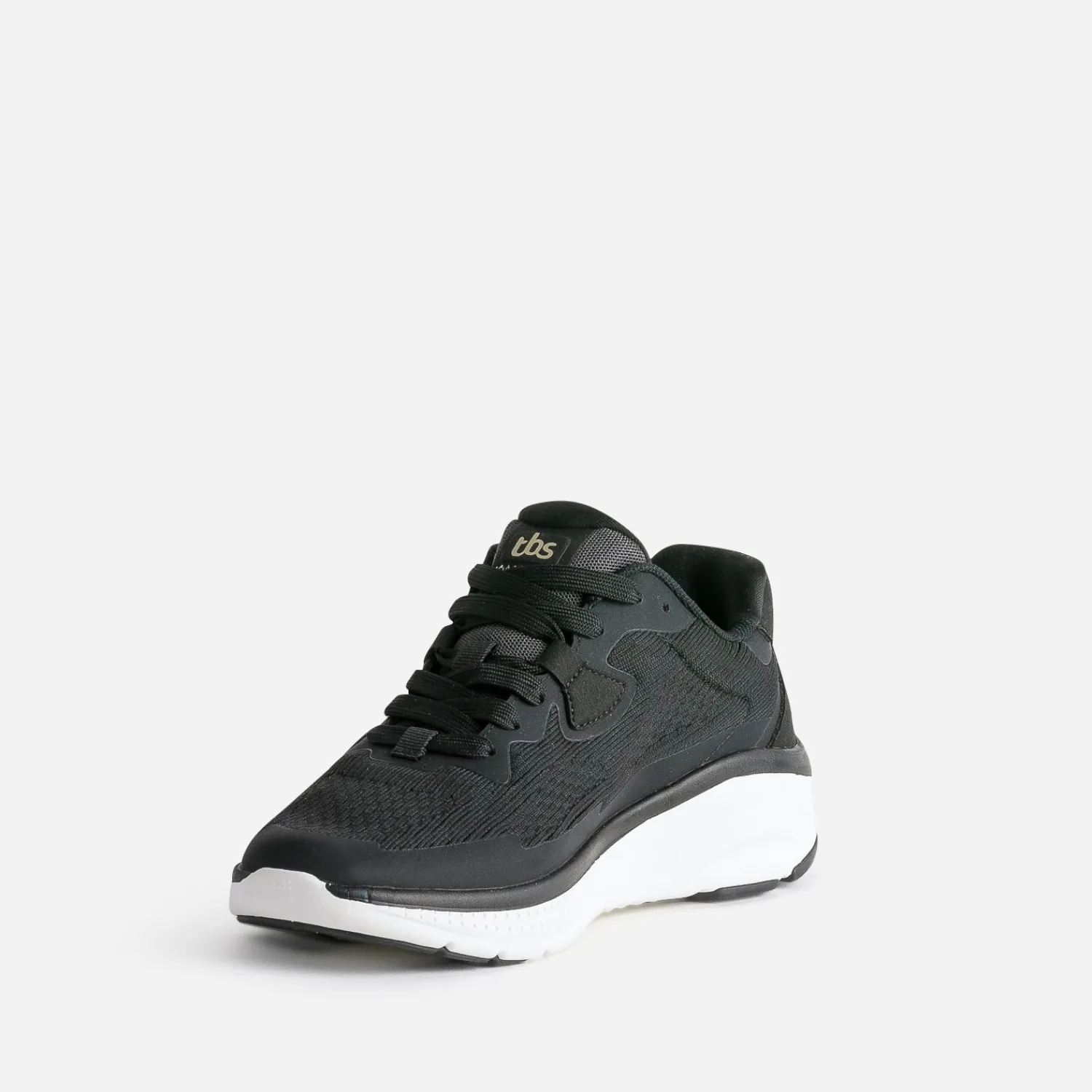 Tbs Baskets^Tennis e bi-matière NOIR