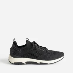 Tbs Baskets^Tennis e en mesh tricoté NOIR