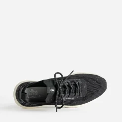 Tbs Baskets^Tennis e en mesh tricoté NOIR