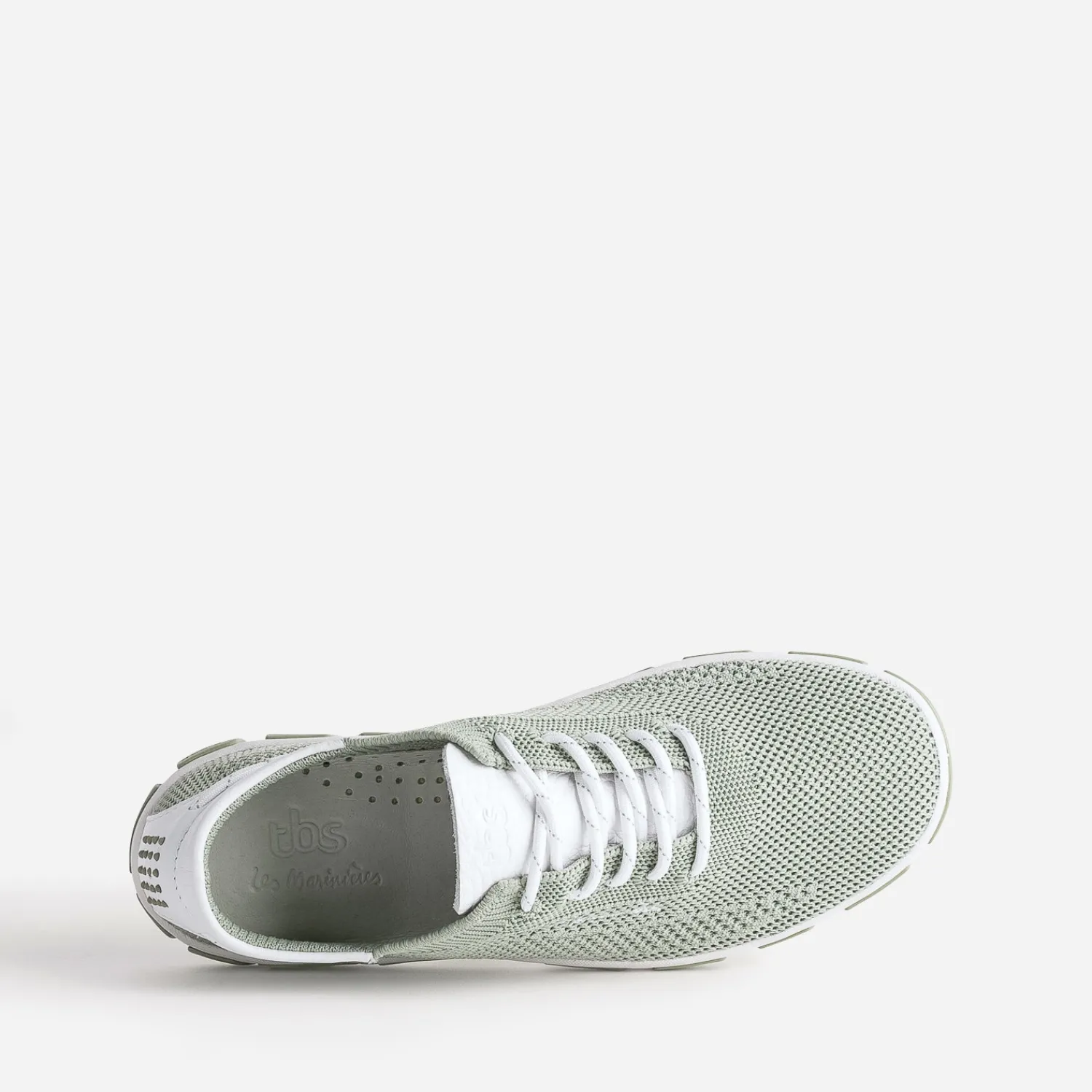 Tbs Baskets^Tennis argile en mesh VERT