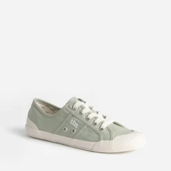 Tbs Baskets^Tennis sauge en toile VERT