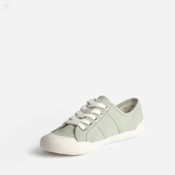 Tbs Baskets^Tennis sauge en toile VERT
