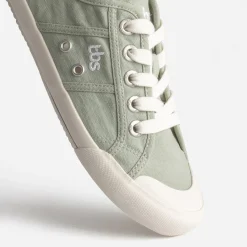 Tbs Baskets^Tennis sauge en toile VERT