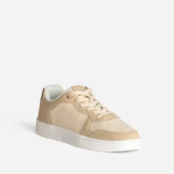 Texto Baskets^Tennis et doré irisé BEIGE
