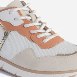 Texto Baskets^Tennis he, beige, terracotta et or BLANC