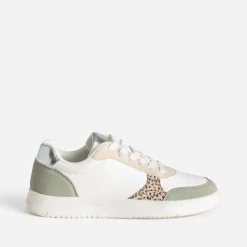 Texto Baskets^Tennis he, beige et verte BLANC