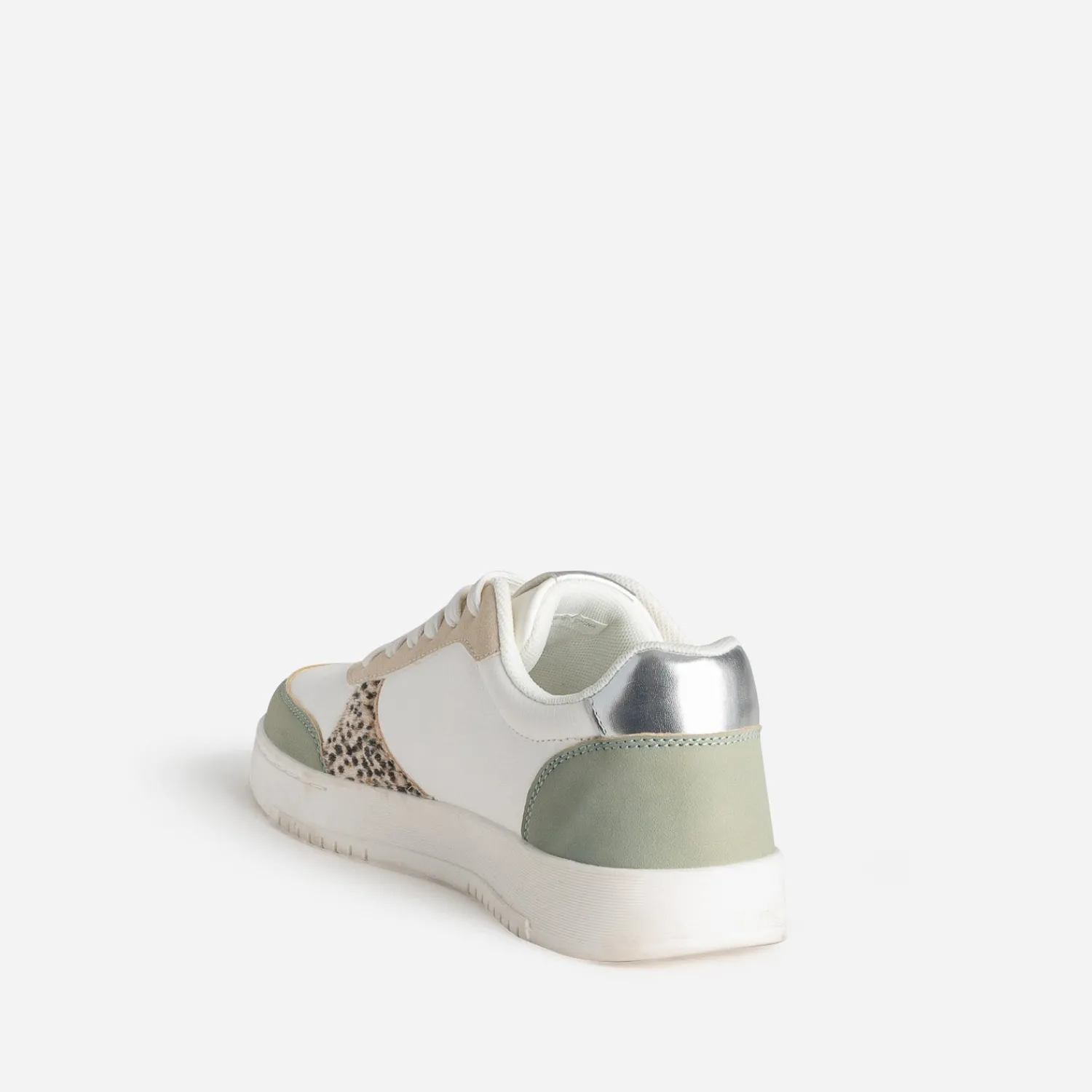 Texto Baskets^Tennis he, beige et verte BLANC