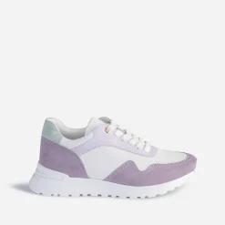 Texto Baskets^Tennis parme, blanche, verte MULTICOLORE