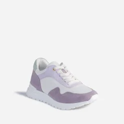 Texto Baskets^Tennis parme, blanche, verte MULTICOLORE