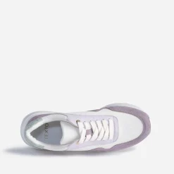 Texto Baskets^Tennis parme, blanche, verte MULTICOLORE