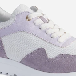 Texto Baskets^Tennis parme, blanche, verte MULTICOLORE