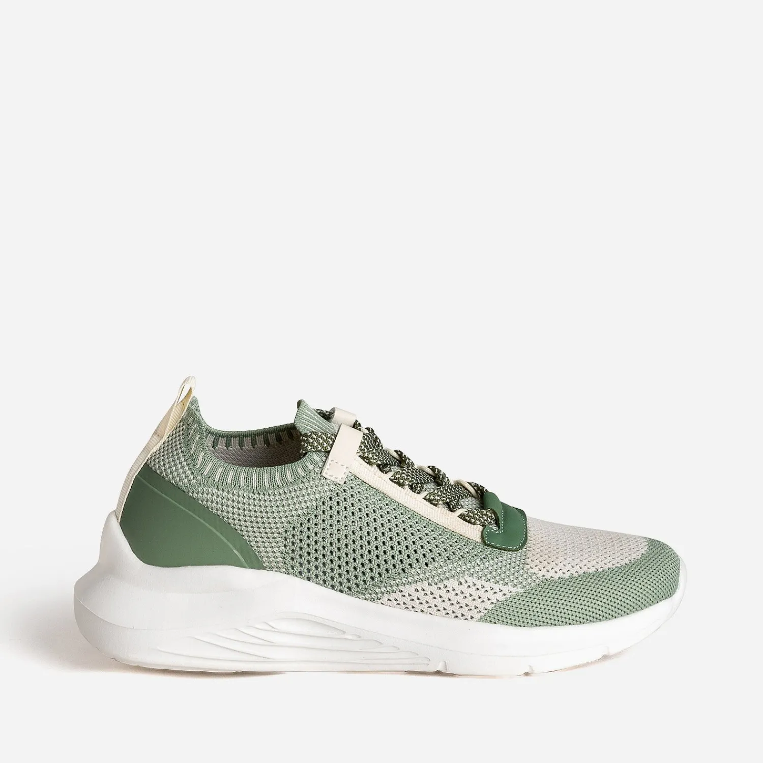 Texto Baskets^Tennis e mesh tricoté VERT