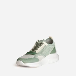 Texto Baskets^Tennis e mesh tricoté VERT