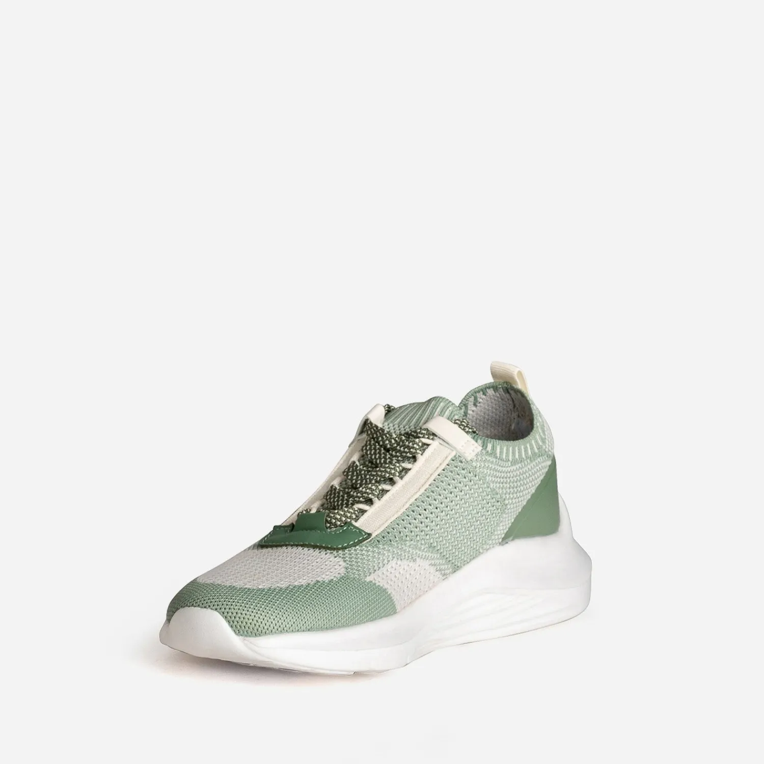Texto Baskets^Tennis e mesh tricoté VERT