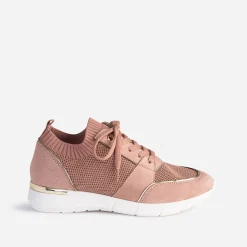 Eram Baskets^Tennis vieux tricotée ROSE