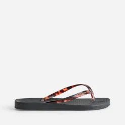 IPANEMA Mules/Tongs^Tong e brides façon écailles NOIR