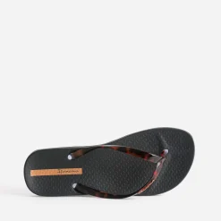IPANEMA Mules/Tongs^Tong e brides façon écailles NOIR