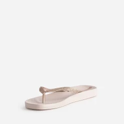 IPANEMA Mules/Tongs^Tong à brides pailletées ROSE