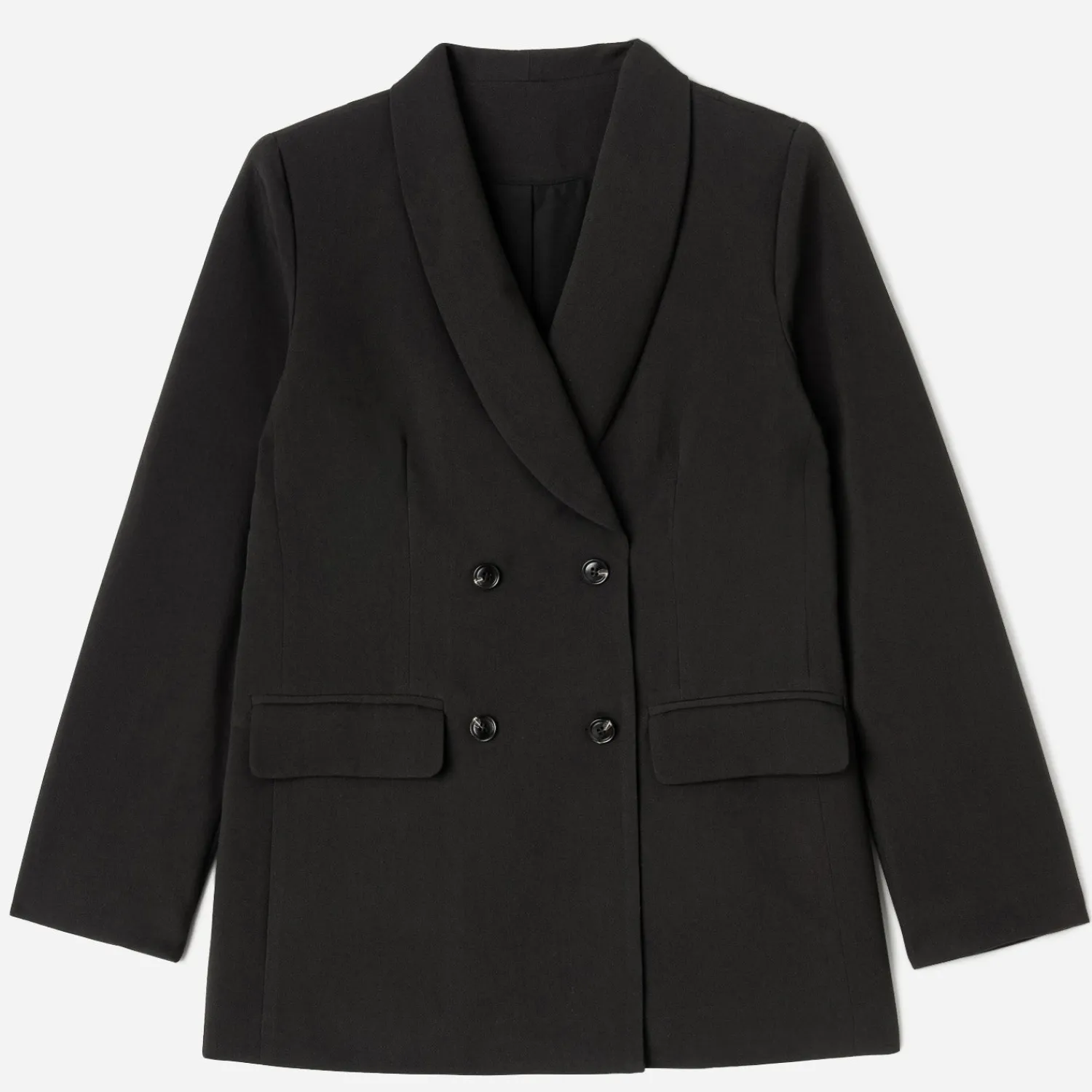 Texto Vestes & Gilets^Veste de costume noire boutonnage croisé MARRON